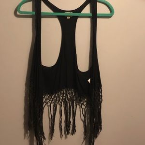RVCA Fringe Vest